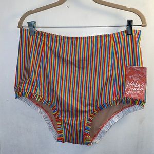 Kortni Jeane All Ruffled Up Bottoms Striped